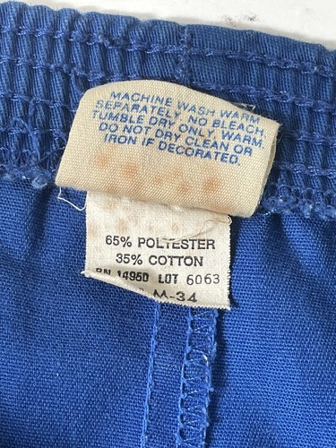 vtg Shorts Blue Mickey Mouse Walt Disney Disney World - Picture 6 of 6