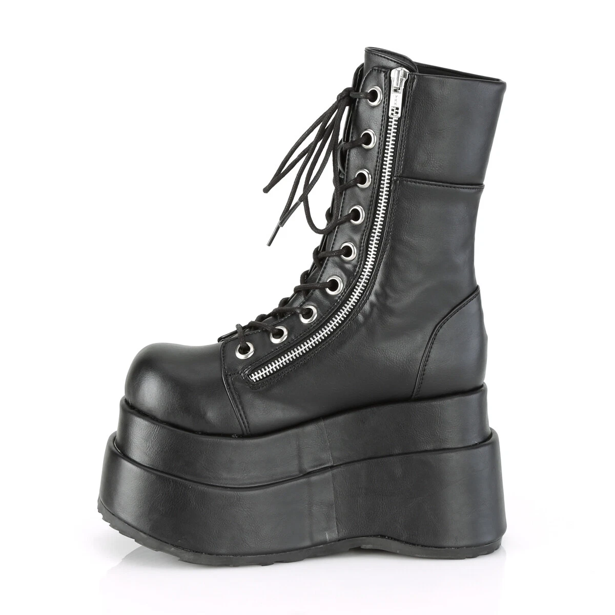 Vegan leather platform boots sale
