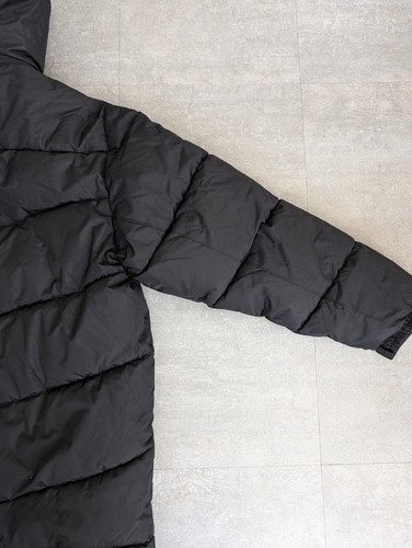 Reebok Jacket Womens Adult Extra Large (18/20) Black Full Zip Puffer Hooded - Picture 3 of 9