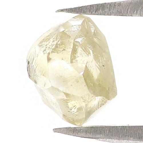 Diamante natural suelto de forma áspera de 1,30 quilates diamante amarillo claro de 6,25 mm QL3124 - Imagen 8 de 8