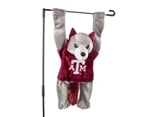 Texas A&M Aggies BSI Products NCAA 3D Plush Mascot Garden Flag