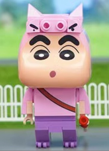 Lápiz Qman Keeppley Shinchan Cosplaying Buriburi Zaemo K20610 con licencia oficial - Imagen 5 de 10