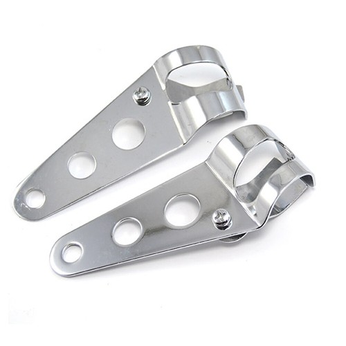 28-36mm Universal Headlight Bracket Fork Ear Clamp Holder For Chopper Bobber XL - 第 5/13 張圖片