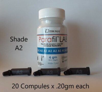 Prime Dent A2 Kompule 20 X 0.20 GM Einzeldosis Zirconium Verbund