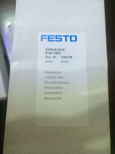 1 Stück Festo VSVA-B-P53C-H-A2-1R2L 534778 Magnetventil Neu Expressversand - Bild 1 von 4
