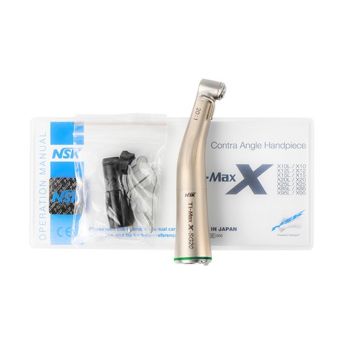20:1 Dental Ti-Max Fiber Optic Implant Contra Angle Handpiece SG20/SG20L Fit NSK - Picture 12 of 48