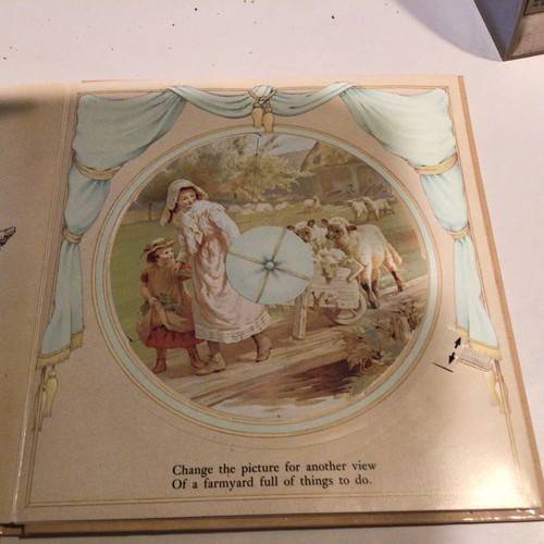 1983 Land of Sweet Surprises A revolving picture Repo Antique Book Ernest Nister - Imagen 11 de 15