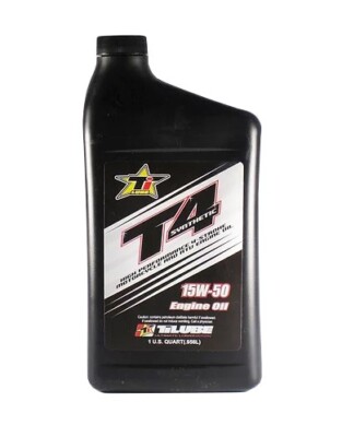 TiLube 100% Full Synthetic T4 15w50 4 Stroke Engine Oil Case of 12 Quarts