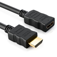 deleyCON 1m HDMI Verlängerung High Speed with Ethernet - mit Audio Rückkanal