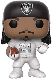 Raiders Funko Pop! NFL Marshawn Lynch Color Rush Vinyl Figure | eBay