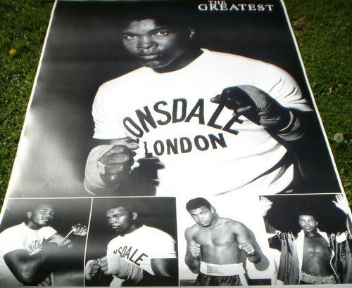 3 X CASSIUS CLAY / MUHAMMAD ALI BOXING POSTERS 1 X 125 X 96 CM 2 X 50 X 40 CM - Picture 4 of 4