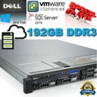 Dell PowerEdge R620 2x Xeon E5-2643 3.30GHz 8-CORE 192GB DDR3 H710 240GB SSD UK