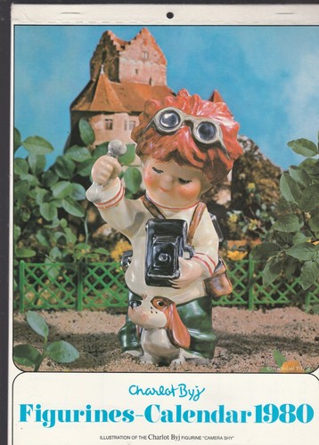 GOEBEL COLLECTORS'CLUB  CALENDARS 1980(CHARLOT BYJ), AND 1981(H.HOLT)  - Picture 6 of 6