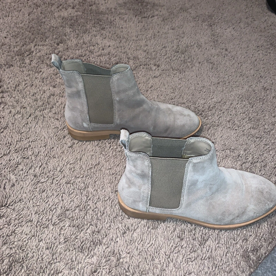 Botines Chelsea Asos para mujer 6 de gamuza tostada sin cordones Foto 2 de 4