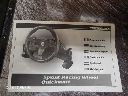 Vintage Thrustmaster Formula One Sprint Racing Steering Wheel PC Boxed - Picture 9 of 12