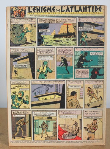 Tim und Struppi Zeitschrift Nr. 415 9. Jahrgang, 4. Oktober 1956 - Bild 2 von 3