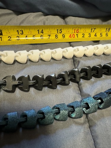 2 FOOT Flexible Snake! CHOOSE COLOR - 3D Printed Fun Fidget Toy Sensory For Kids - Picture 5 of 13