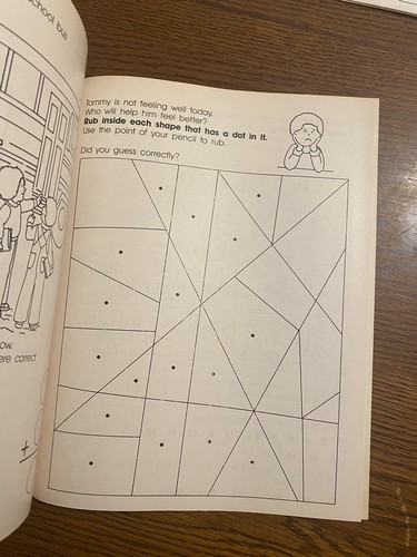 Vintage 1986 Creative Child Press unsichtbare Tinte Aktivität Bücher Quiz Menge 3 Neu aus altem Lagerbestand - Bild 3 von 12