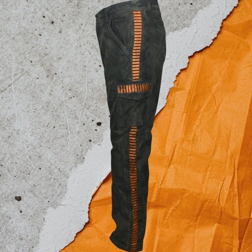 Halloween Han Solo Costume Pant Inspired Cargo SW Cosplay - Picture 3 of 6