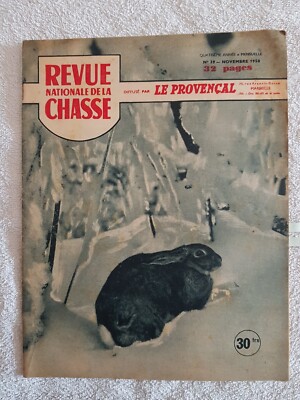 NATIONALE JAGDZEITSCHRIFT Nr. 39 11/1950 Räte, Venerie, Spülung, Beca