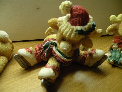Enesco 3 Santa Special Deerlivery 622729 Junior - 622737 Missy - 651176 Whoopsie - Picture 3 of 11