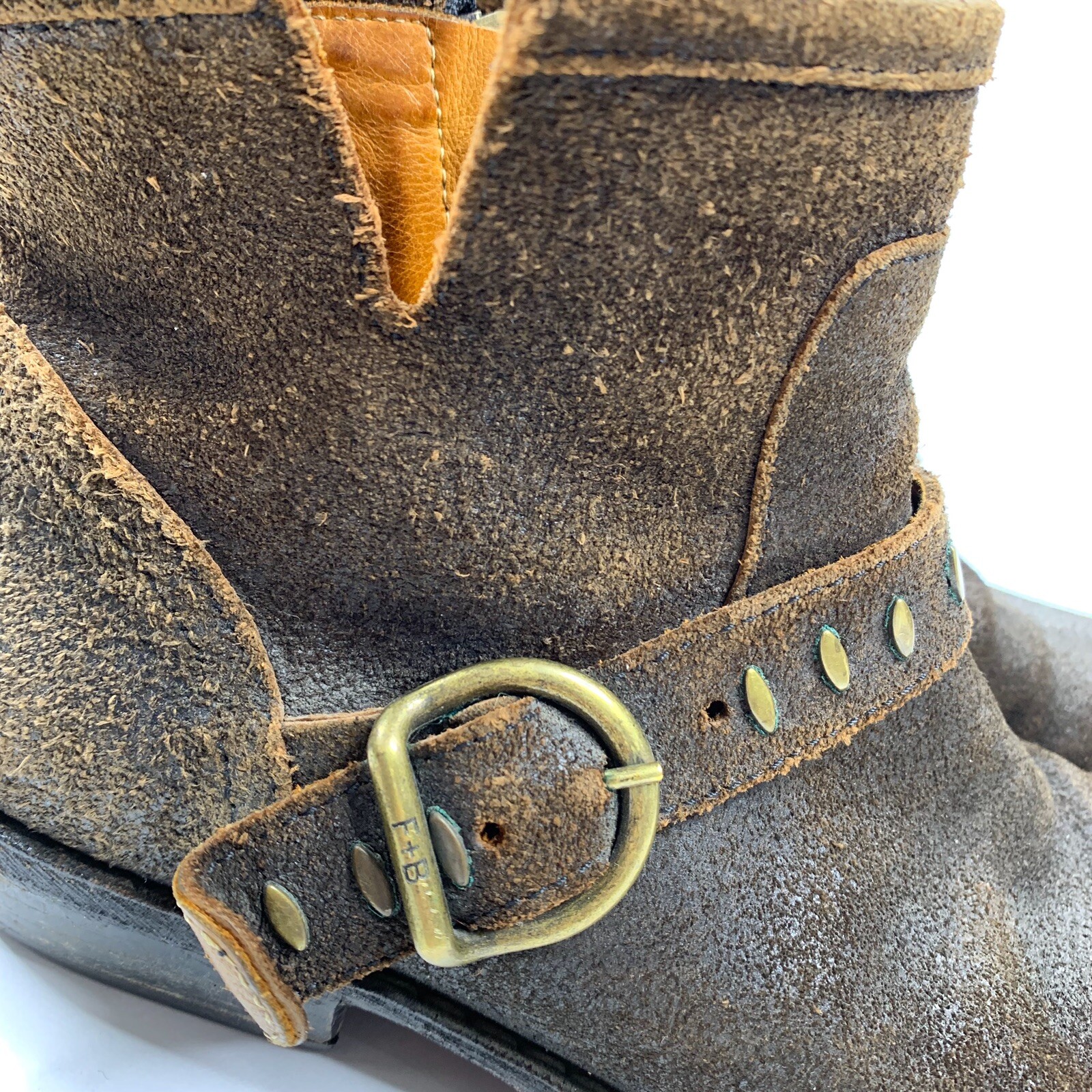 Fiorentini Fiorentini Fiorentini Baker Chad Distressed Brown Suede Ankle Boots Womens Size 6.5 EU36.5 da01e2 Fiorentini Fiorentini Fiorentini Baker Chad Distressed Brown Suede Ankle Boots Womens Size 6.5 EU36.5 da01e2