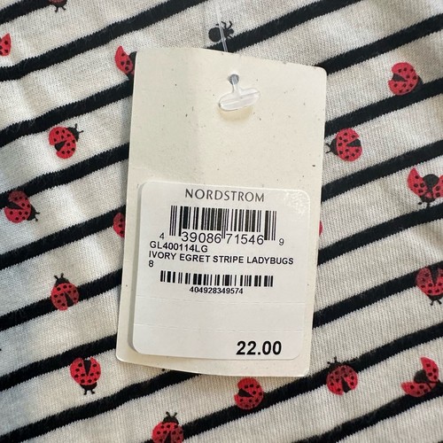 NWT Tucker +Tate Striped Ladybug T-shirt Girls Size 8 - Picture 6 of 8
