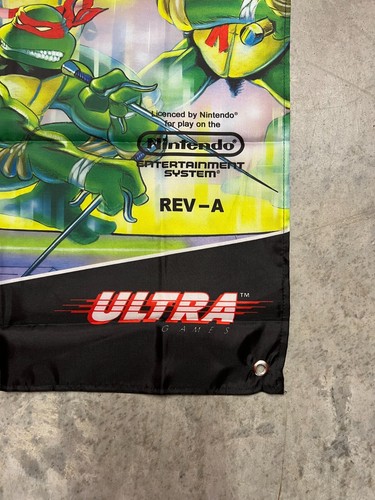 TMNT Teenage Mutant Ninja Turtles individuelle Wand Flagge Banner Wandteppich 2 x 3 Fuß, NES - Bild 3 von 7