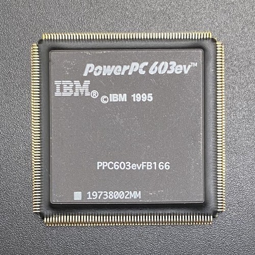 IBM PowerPC 603 CPU PPC603EVFB166 processore 166 MHz ceramica QFP non comune 603ev