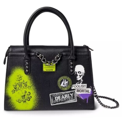 GOTHIC LOUNGEFLY DISNEY PARKS HAUNTED MANSION CROSSBODY BAG