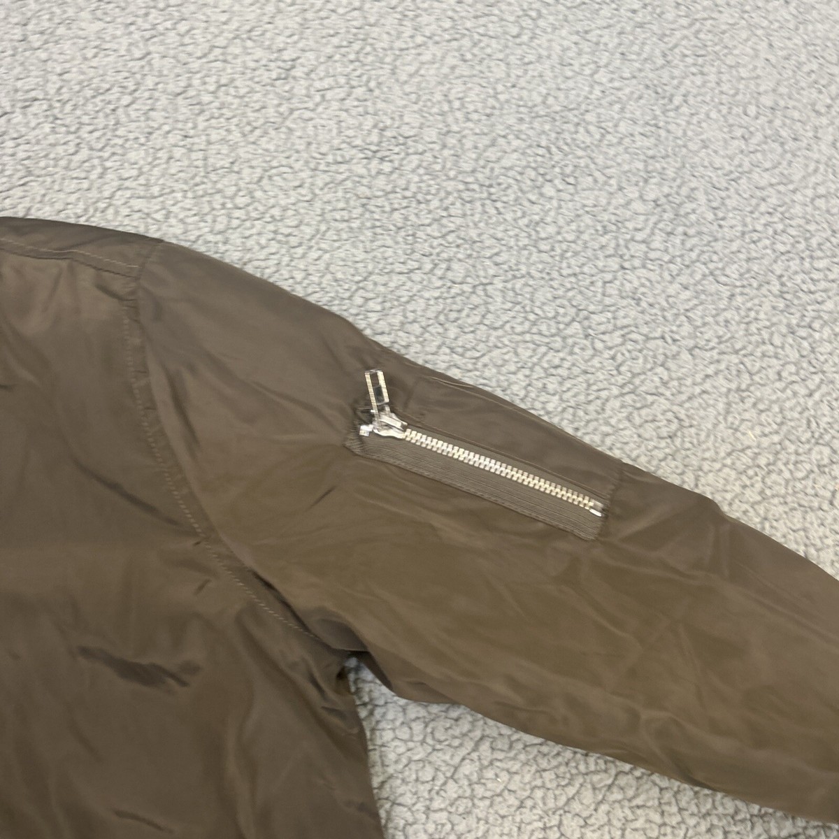 H&m nylon shop bomber jacket