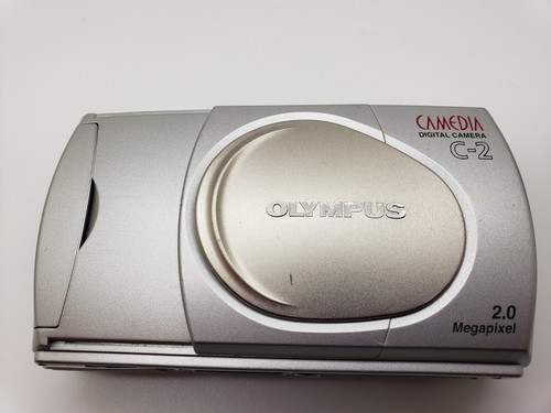 Great Condition Working Olympus Camedia C-2 2.0MP Silver Digital Camera 3UKPOST - Picture 7 of 12