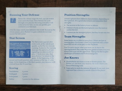 ¡Fútbol americano Joe Montana (Sega Master, 1990) auténtico y completo! - Imagen 14 de 24