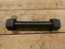 1 1/4"-8 x 9" 8UN Thread A193 Grade B7 Stud with 2 Hex Nuts (Lot of 10)