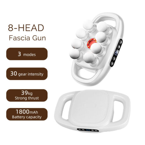 8-Head Fascia Body Massage Back and Waist Massager Massager Neck Shoulder - Picture 10 of 26