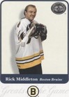 2001-02 Fleer Greats of the Game - Rick Middleton #70