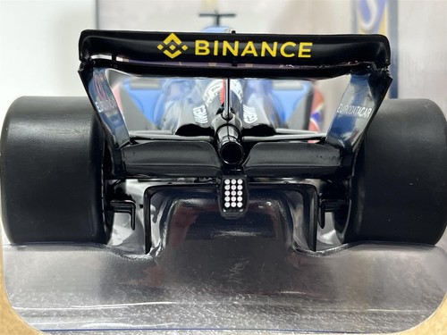 Fernando Alonso #14 Alpine A522 Monaco GP 2022 1:18 Scale Solido 1808803 - Picture 3 of 9