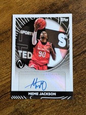 Meme Jackson 2022 Topps Athletes Unlimited AU Athlete Autograph Auto #MJ