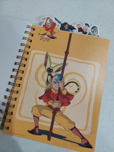NEW Avatar the Last Airbender Journal Notebook Planner Aang Toph Katara Zuko - Picture 4 of 9