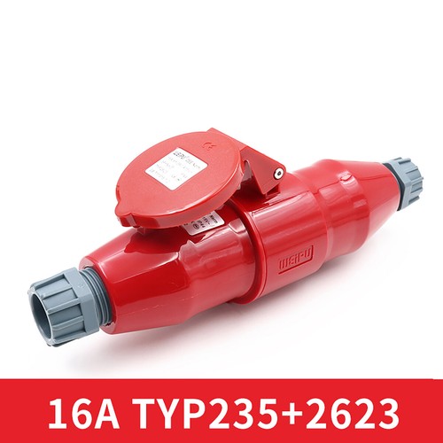 CEE Steckdose Kupplung Stecker Einbausteckdose Wandstecker Phasenwender 32A 16A - Picture 13 of 73