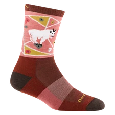 DARN TOUGH 5001 CANYON Women's Critter Club Micro Crew Lightweight Hiking Sock