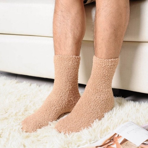 Extrem gemütliche Kaschmirsocken Herren Herbst Winter warme Socken Schlafbettsocken - Bild 2 von 10