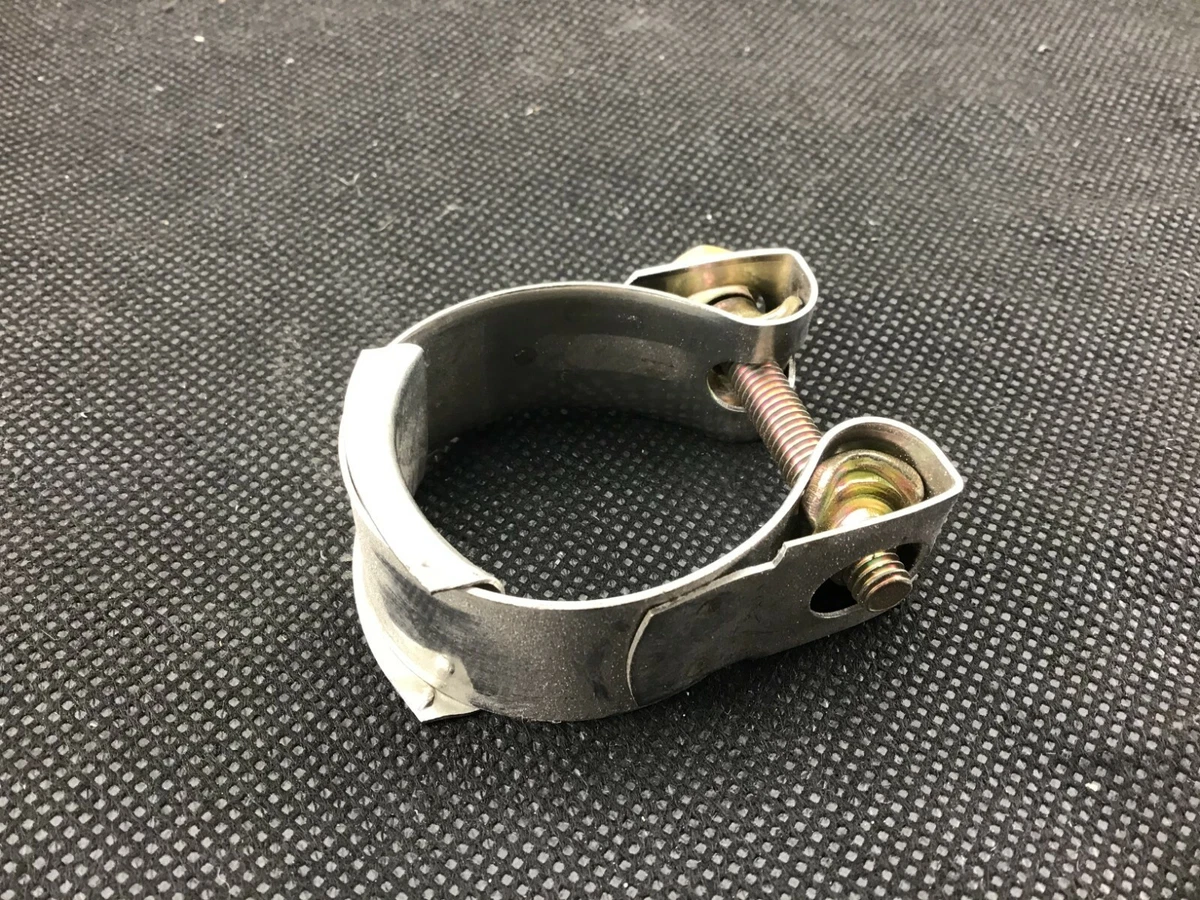 Gasbox Drag Pipe Exhaust Clamp for 1952 - 1985 Harley-Davidson XLR Models - Stainless Steel