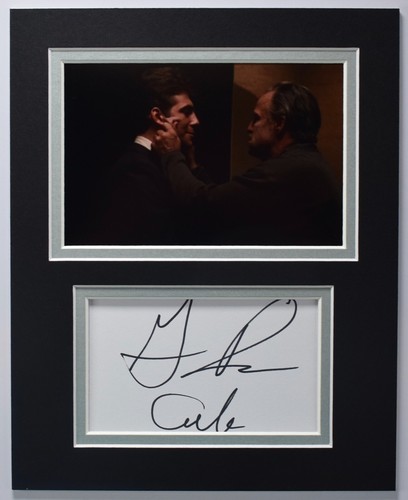 Gianni Russo signed Autogramm 10x8 Foto Display Pate Film COA AFTAL