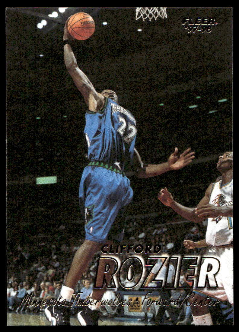 1997-98 Fleer #203 Clifford Rozier