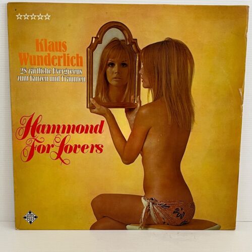 Klaus Wunderlich Hammond For Lovers vinilo 12" LP disco Cheesecake cubierta 1973