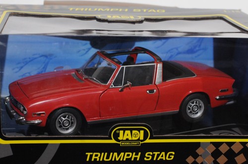 JADI TRIUMPH STAG RED SCALE 1:18 DIECAST JM-98112 - Picture 2 of 6