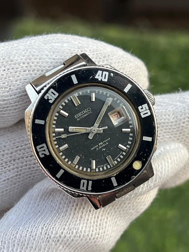 Rare Seiko DIVER 2517-3300 Automatic 1970s Japan Made Ladies Wrist Watch - Picture 11 of 19