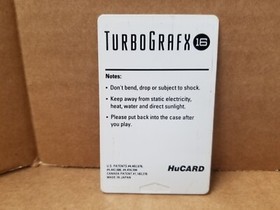 TurboGrafx 16 PAC-LAND HuCard Only