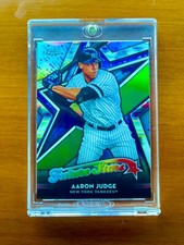 Aaron Judge RARE REFRACTOR FUTURE STARS INVESTMENT CARD SSP TOPPS CHROME MINT